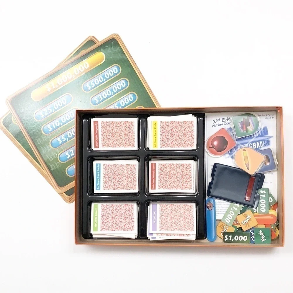 Are You Smarter Than a 5th Grader Quiz Show Game, 2nd Edition